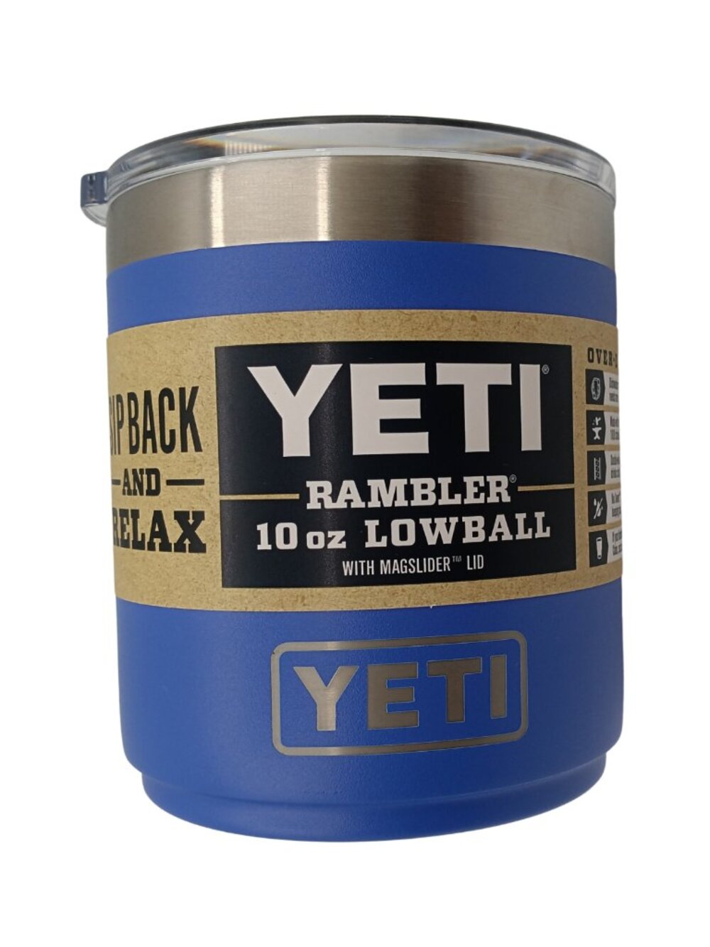 Seasonal Vault Bound Yeti Rambler 10 oz Lowball ultramarine violet 2.0 w/Maglid